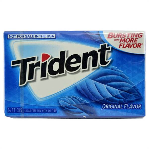 Trident Original Gum Imported